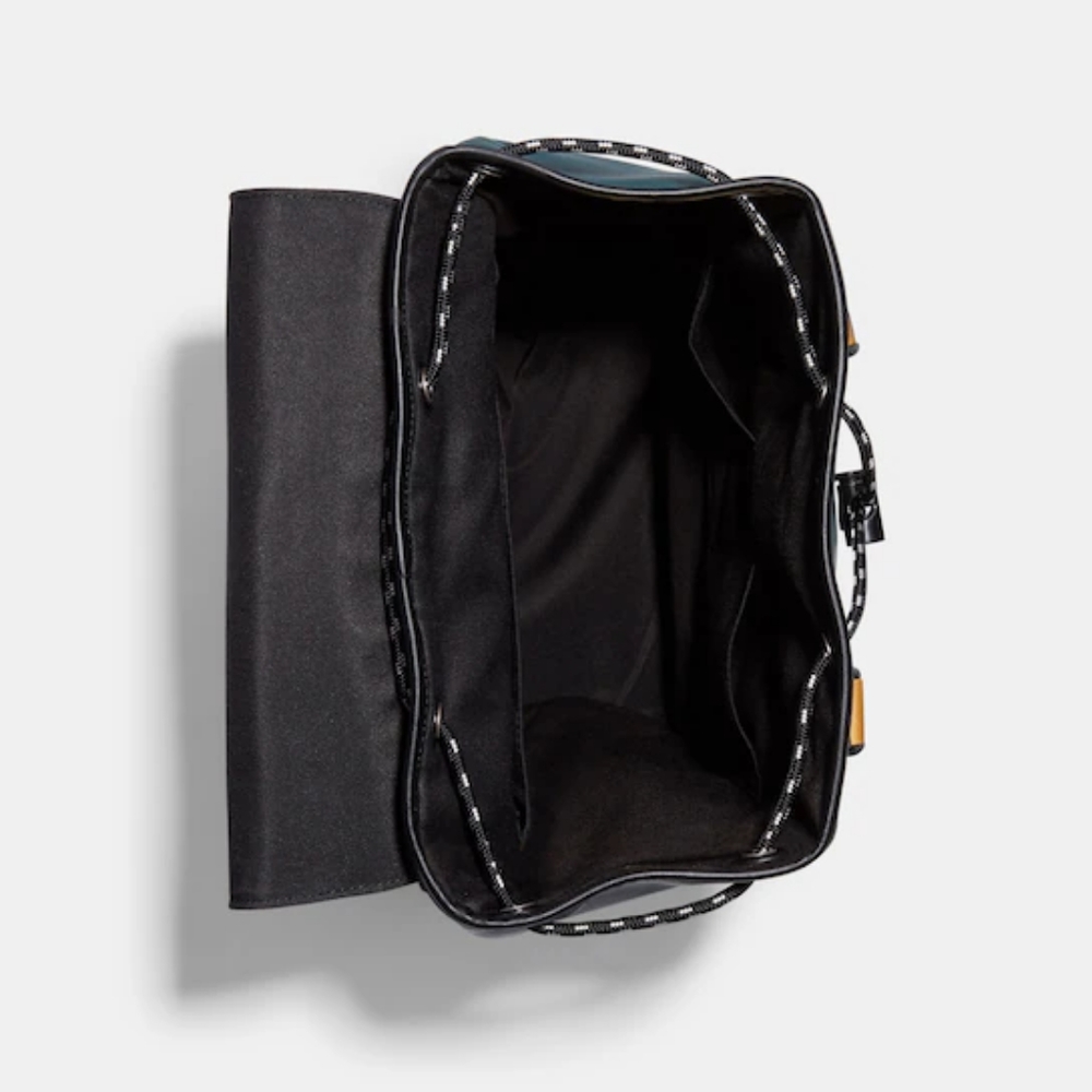 Coach Track Backpack In Colorblock With Coach Patch - Picture 3 of 16